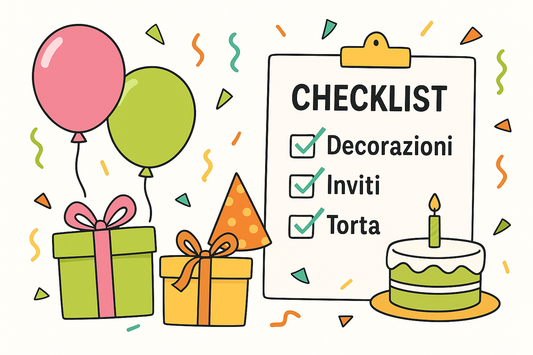 Checklist per organizzare una festa senza stress