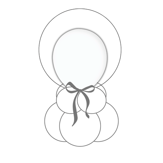 Pallone sferico doppio 24" - Partydea