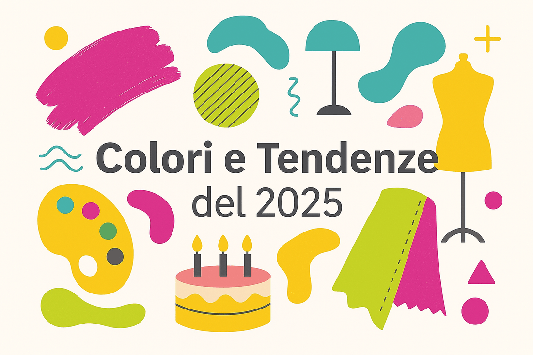 Colori e tendenze 2025 per le feste - Partydea