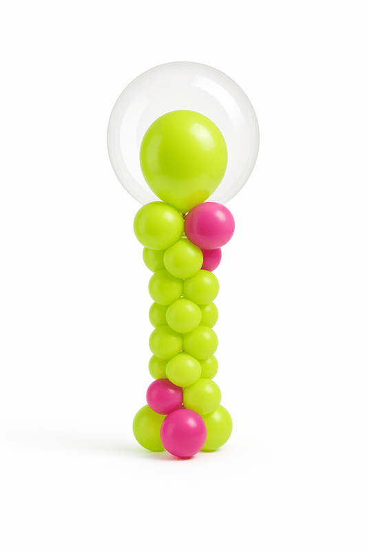 Colonna con pallone sferico - Partydea