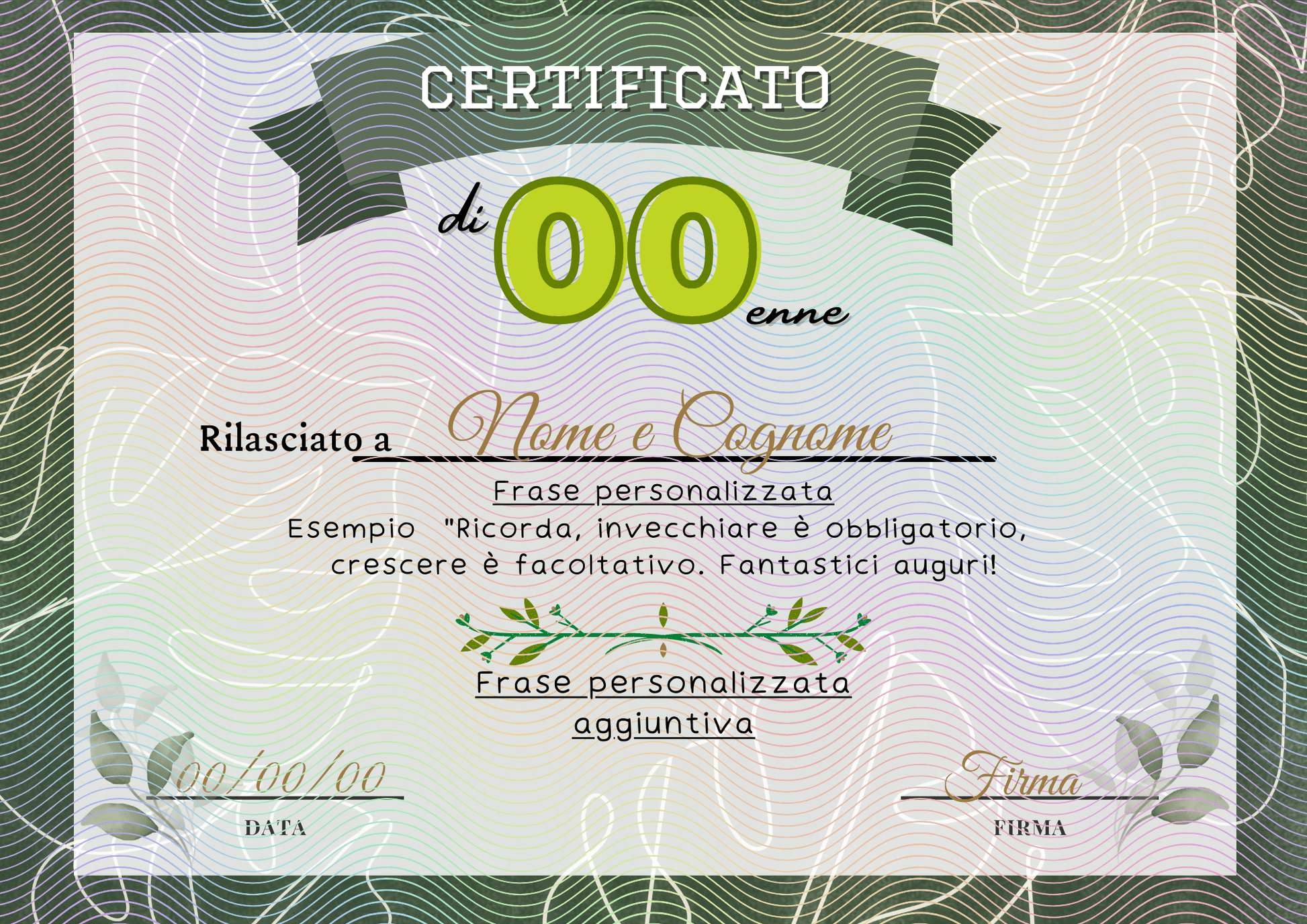 Compleanno Verde - Partydea