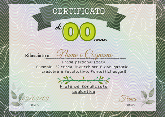 Compleanno Verde - Partydea